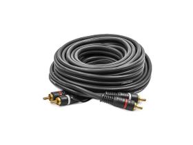 Cabo Rca Áudio Macho Som Automotivo 5 Metros Flexivel Cabo Rca Áudio Macho Som Automotivo 5 Metros Flexivel