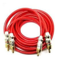 Cabo rca automotivo 5mts blindado mxt
