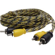 Cabo rca automotivo blindado alta performance inov series 5m Cabo rca automotivo blindado alta performance inov series 5m