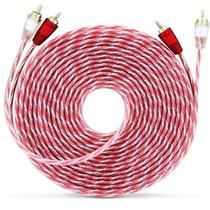 Cabo Rca Automotivo Blindado Stetsom Cristal 5 Metros Bronze