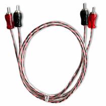 Cabo Rca Automotivo Injetado Transparente Alta Qualidade Flexível 1 Metro Kx3 Eco