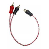 Cabo Rca Automotivo Y 20cm 1f Injetado Cobre Trançado Evus Cabo Rca Automotivo Y 20cm 1f Injetado Cobre Trançado Evus