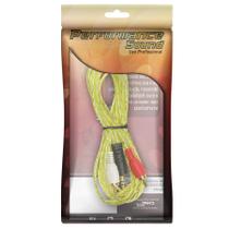 Cabo rca c/2 + p2 cristal 1,8m performance sound chip sce