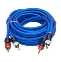 Cabo RCA dupla blindagem 02 vias POWERBASS 4mts ARCA-12