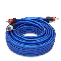 Cabo RCA dupla blindagem 02 vias POWERBASS 5mts ARCA-17