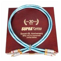 Cabo RCA high-end Sword-ISL Supra Cables 1mt (Par) Azul Gelo
