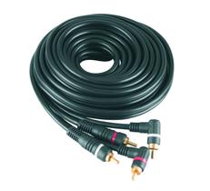 Cabo rca kx3 5mt preto 5mm 90