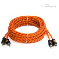 Cabo Rca Kx3 Flexivel 5mt 5 metros Grande