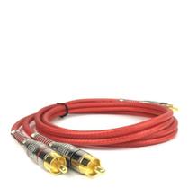 Cabo Rca Macho X Macho Technoise 400 Pro 5mm Vermelho 1m Cabo Rca Macho X Macho Technoise 400 Pro 5mm Vermelho 1m