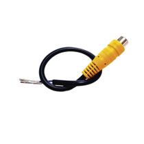 CABO RCA PARA CAMERA DE RE ORIGINAL COM TERMINAIS FEMEA TROMOT HB20 e Chevrolet ONIX