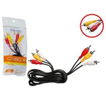 Cabo rca para rca áudio e vídeo - exbom