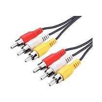 Cabo Rca Para Televisão Tv Tubo Led Lcd Plasma 10 Metros Cabo Rca Para Televisão Tv Tubo Led Lcd Plasma 10 Metros