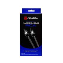 Cabo RCA Profissional 0,5M 100% Cobre Ophera - 4881 Cabo RCA Profissional 0,5M 100% Cobre Ophera - 4881