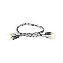 Cabo rca som automotivo 1 mt injetado taramps stereo