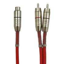 Cabo Rca Stetsom Y 1 Fêmea 2 Machos Blindado Banhado Níquel