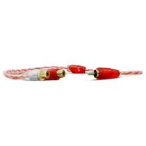 Cabo Rca Stetsom Y 1 Macho e 2 Fêmeas Injetado Vermelho