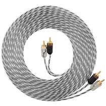 Cabo RCA Taramps 5 Metros Injetado Estéreo Som Automotivo