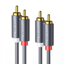 Cabo RCA UGREEN 2RCA macho para 2RCA macho de 16 pés para home theater