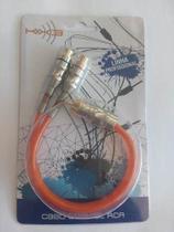 Cabo Rca Y 2 Femea 1 Macho Blindado Profissional Kx3