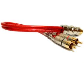 Cabo Rca Y 2 Machos E 1 Fêmea Blindado Cobre 5mm Resistente