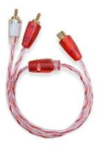 Cabo Rca Y Rca 1 Fêmea 2 Machos Banhado A Ouro Blindado