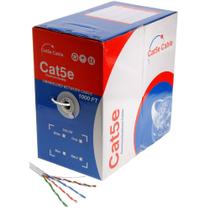 Cabo Rede 305m Cat5e 4 Pares Cftv Utp Lan Connect - Xway