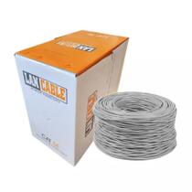 Cabo Rede 305m Cat5e 4 Pares Cftv Utp Lan Connect - Xway