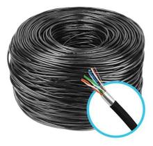 Cabo Rede Cat5e Internet Externo C/100M Blindado PRECO TOP - New Line Cable