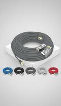 Cabo Rede Cat6 20m Cobre Blindado Conector RJ45 Cabo Rede Cat6 20m Cobre Blindado Conector RJ45