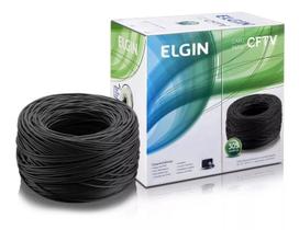 Cabo Rede Cftv Cat5e Utp 4 Pares 24 Awg Caixa 305m Elgin*