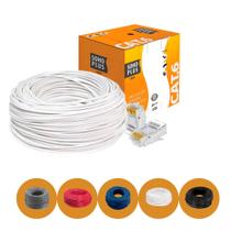 Cabo Rede Furukawa Soho Plus Cat6 100m Branco +10 Conectores