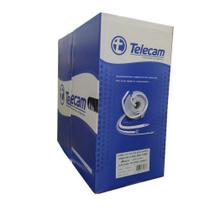 Cabo Rede Internet Cftv Cameras Vigilancia Cat5 Telecam Branco Multivias Rj45