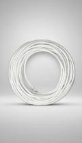 Cabo Rede Lan Cat6 30 Metros Crimpado Rj45 Branco