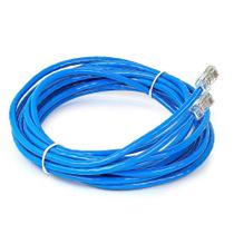 Cabo Rede Montado Cat5 10M Metros C Conectores Rj45 Blindado