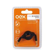 Cabo Retrátil de Audio Oex CB400 80cm Plugue de 3.5mm Cabo Retrátil de Audio Oex CB400 80cm Plugue de 3.5mm
