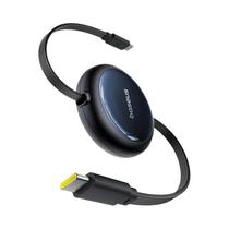 Cabo Retrátil USB C De 100W Para Carregamento Rápido Para iPhone 16 15 plus pro Max MacBook Samsung