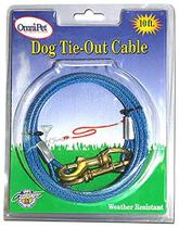 Cabo revestido de vinil azul Leash Tandy Leather Factory de 10 pés