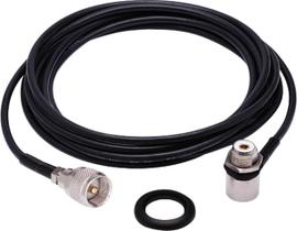 Cabo rg-58 5,5m conector uhf m-802k