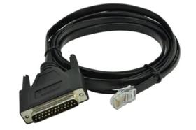 Cabo RiteAV DB25 para modem/console RJ45 72-3663-01 compatível Cabo RiteAV DB25 para modem/console RJ45 72-3663-01 compatível