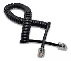 Cabo Rj11 Cordão Telefone Rj11 Espiral 2 Mts