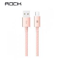 Cabo Rock Space Metal & Couro Micro Usb 100cm Com Led Cabo Rock Space Metal & Couro Micro Usb 100cm Com Led