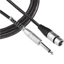 Cabo roxtone c/ conector xlr - p10 c/mola 3m smxj210l3