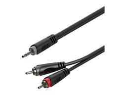 Cabo roxtone samurai 1p2/ rca2 1mt Cabo roxtone samurai 1p2/ rca2 1mt