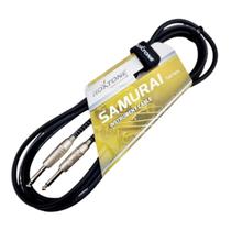 Cabo Samurai Roxtone P10 x P10 3m - Alta Qualidade