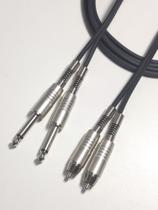 Cabo Santo Angelo 2P10m x 2RCA c/ 5 Metros Cabo Santo Angelo 2P10m x 2RCA c/ 5 Metros