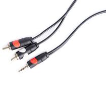 Cabo santo angelo audio c/ conectores 1 p2st x 2 rca ca7 2m