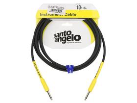 Cabo Santo Angelo Guitarra Baixo Violão P10 X P10 3m Samurai Cabo Santo Angelo Guitarra Baixo Violão P10 X P10 3m Samurai