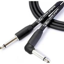 Cabo santo angelo guitarra p10 mono + p10 mono 0,20mm ninja cable 15ft 4,57m em l