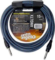 Cabo Santo Angelo Guitarra TX15FT Textil Angel 4,57MTS 3327