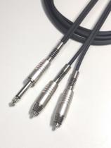 Cabo Santo Angelo P10m x 2RCA c/ 5 Metros